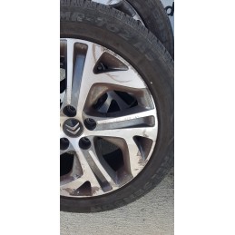 4x CERCHI IN LEGA +GOMME CITROEN C4-DS4-DS7-C5-BERLINGO INT. 5x108 - 17" POLLICI