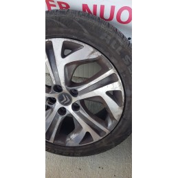 4x CERCHI IN LEGA +GOMME CITROEN C4-DS4-DS7-C5-BERLINGO INT. 5x108 - 17" POLLICI