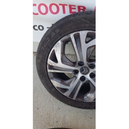 4x CERCHI IN LEGA +GOMME CITROEN C4-DS4-DS7-C5-BERLINGO INT. 5x108 - 17" POLLICI