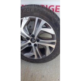 4x CERCHI IN LEGA +GOMME CITROEN C4-DS4-DS7-C5-BERLINGO INT. 5x108 - 17" POLLICI