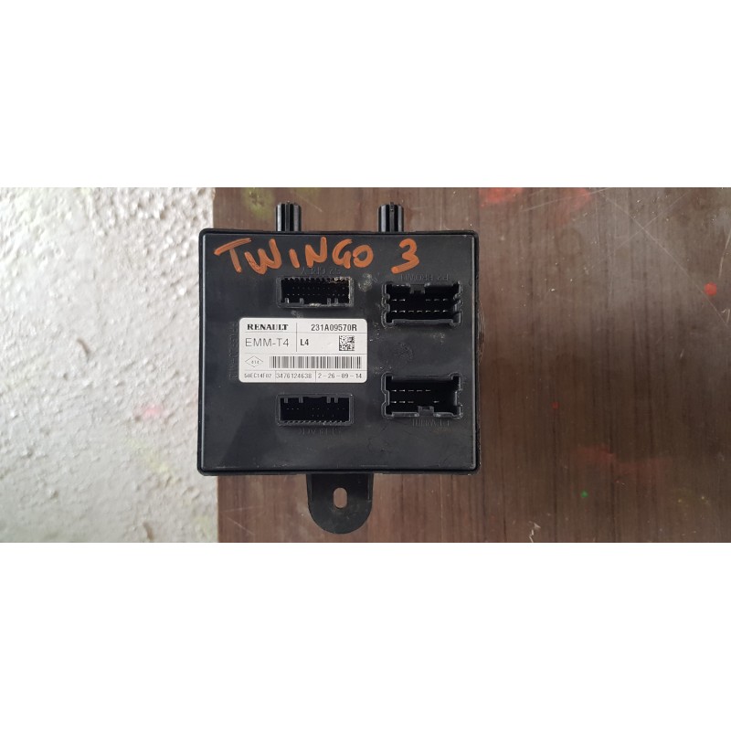 RENAULT TWINGO 3 SERIE EMM-T4 CENTRALINA SERVIZI 231A09570R