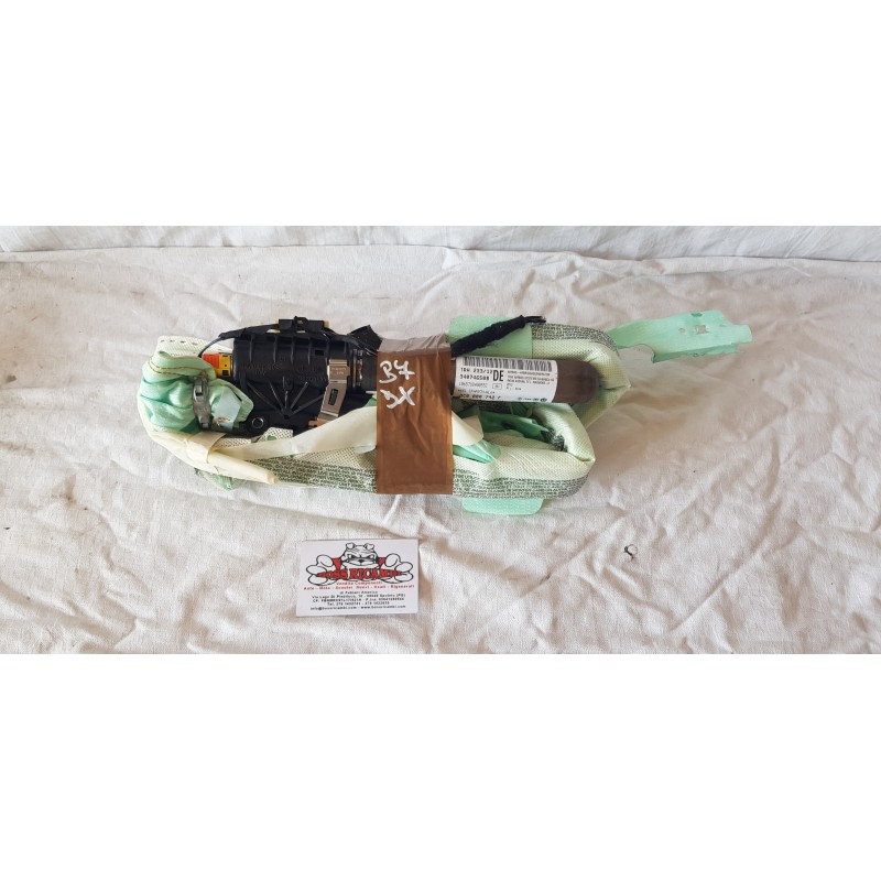 VOLKSWAGEN PASSAT B7 AIRBAG LATERALE TENDINA SUPERIORE TETTINO TETTO DESTRA DX