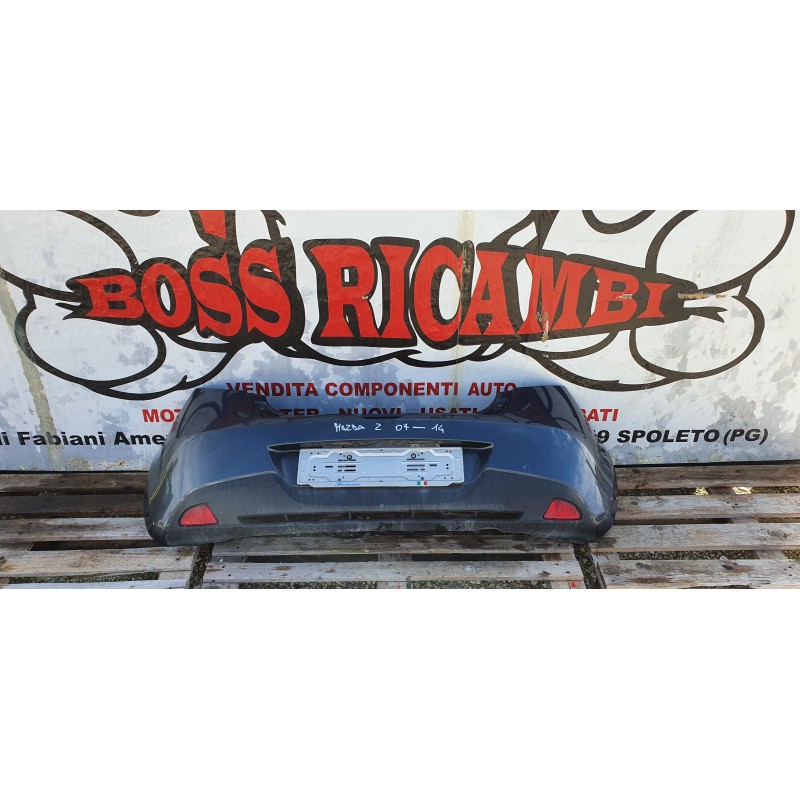 MAZDA 2 DE PARAURTI PARAURTO POSTERIORE FENDINEBBIA SPOILER INFERIORE