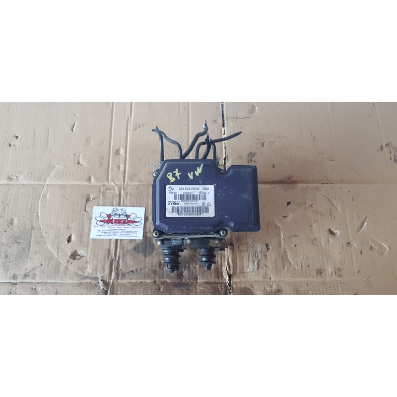 VOLKSWAGEN PASSAT B7 CENTRALINA AGGREGATO POMPA SISTEMA ABS MODULO 3AA614109AF
