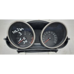 MAZDA 3 BL 2 SERIE QUADRO STRUMENTI CONTACHILOMETRI STRUMENTAZIONE 1.6D Y6