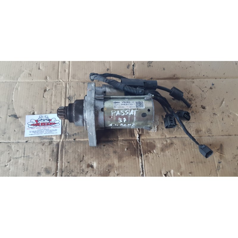 VOLKSWAGEN PASSAT B7 MOTORINO AVVIAMENTO ELETTRICO VALEO 12v 0AM911023T