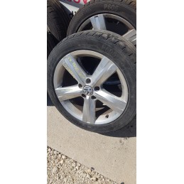 4x CERCHI IN LEGA VOLKSWAGEN PASSAT-GOLF-TIGUAN-T ROC INT. 5x112 DA 17" POLLICI