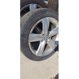 4x CERCHI IN LEGA VOLKSWAGEN PASSAT-GOLF-TIGUAN-T ROC INT. 5x112 DA 17" POLLICI