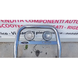 MITSUBISHI L200 2 SERIE BULL BAR PROMYGES BIG BAR CON FARETTI ANTERIORE