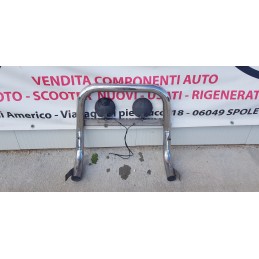 MITSUBISHI L200 2 SERIE BULL BAR PROMYGES BIG BAR CON FARETTI ANTERIORE
