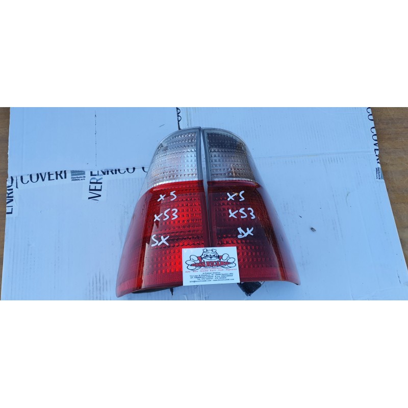 BMW X5 E53 FANALE STOP LUCE LUCI POSTERIORI POSTERIORE DESTRA SINISTRA SX DX