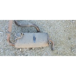 SUZUKI JIMNY MARMITTA SCARICO SILENZIATORE TERMINALE FLESSIBILE 1.5 DDiS K9K266