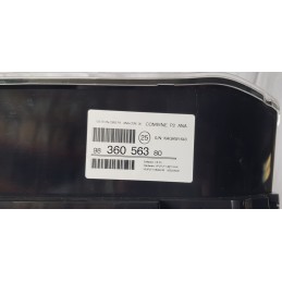 PEUGEOT 208 2 SERIE QUADRO STRUMENTI TACHIMETRO CONTACHILOMETRI 9836056380
