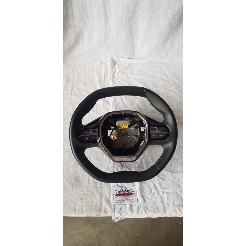 PEUGEOT 208 2 SERIE VOLANTE CORONA STERZO COMANDI RADIO VOCALE 98255044ZD