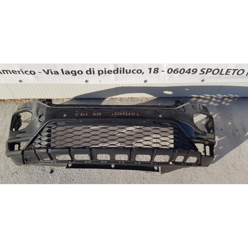 VOLKSWAGEN T-ROC A11 PARAURTI PARAURTO ANTERIORE NUDO FRONT BUMPER 2GA807221