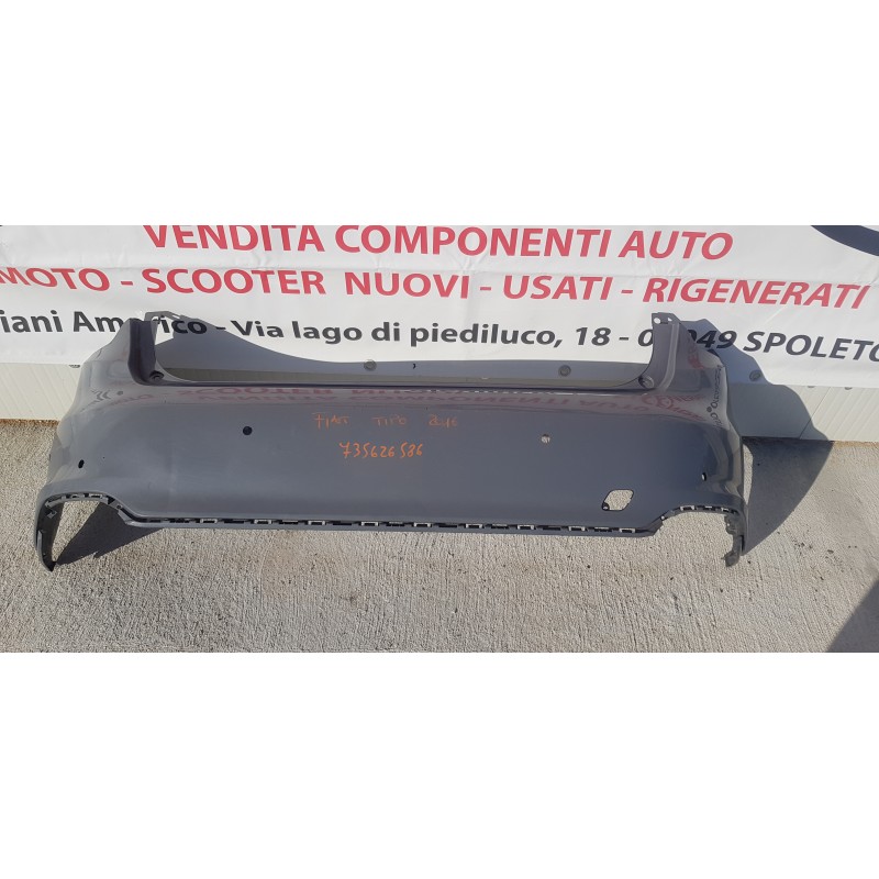 FIAT NUOVA TIPO PARAURTI PARAURTO POSTERIORE NUDO REAR BUMPER 735679532