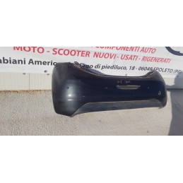 PEUGEOT 208 PRIMA SERIE PARAURTI PARAURTO POSTERIORE NUDO REAR BUMPER 1607254680