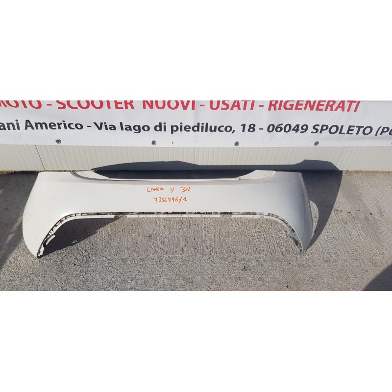 LANCIA YPSILON 3S 312 PARAURTI PARAURTO POSTERIORE NUDO REAR BUMPER 735479601
