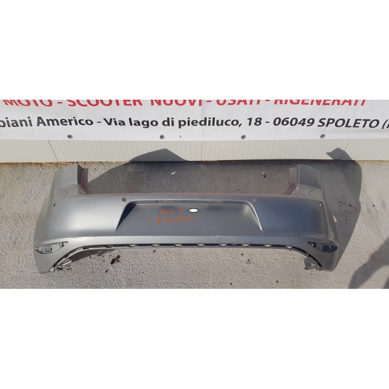 VOLKSWAGEN GOLF 7 SW PARAURTI PARAURTO POSTERIORE NUDO REAR BUMPER 5G6807421