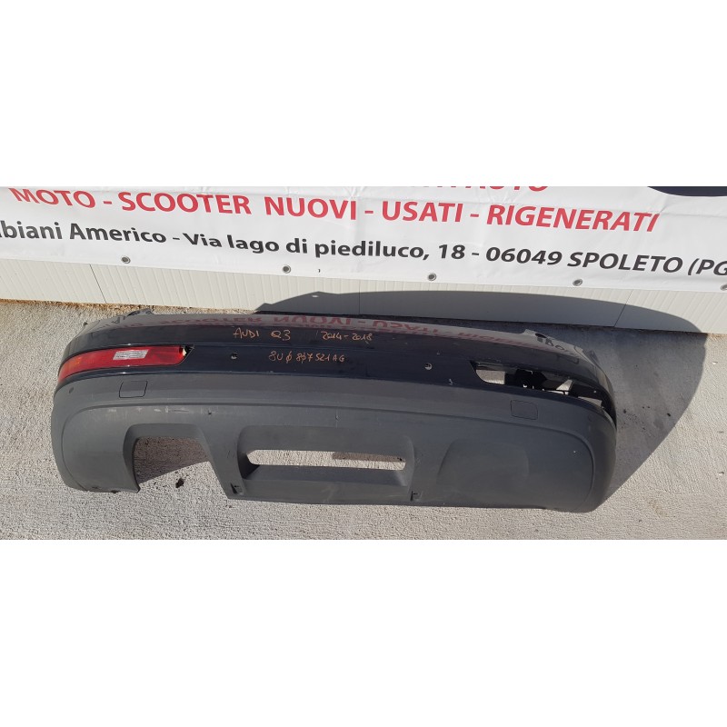 AUDI Q3 8U PARAURTI PARAURTO POSTERIORE NUDO REAR BUMPER 8U0807521