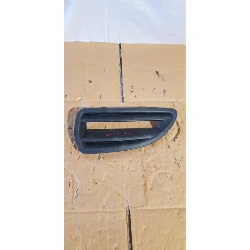 FIAT NUOVA PANDA 312 MODANATURA GRIGLIA PARAURTI ANTERIORE DESTRA DX 735598121
