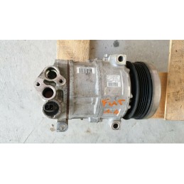 Dettagli su   FIAT COMPRESSORE CLIMATIZZATORE CONDENSATORE A/C PULEGGIA DENSO 55194880