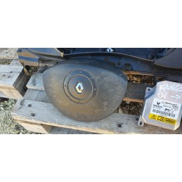 RENAULT KANGOO 3 SERIE KIT AIRBAG CRUSCOTTO CENTRALINA CINTURE SPIRALE GUIDA SX