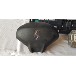 CITROEN DS3 KIT AIRBAG CRUSCOTTO GINOCCHIO CENTRALINA GUIDA PASSEGGERO