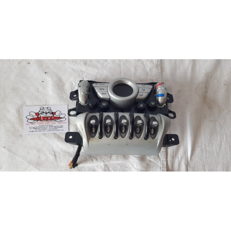 MINI COOPER R56 CENTRALINA COMANDO COMANDI CLIMATIZZATORE PULSANTIERA A/C