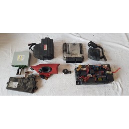 MINI COOPER R56 KIT ACCENSIONE AVVIAMENTO MOTORE CENTRALINA ECU BODY CHIAVE 1.6D