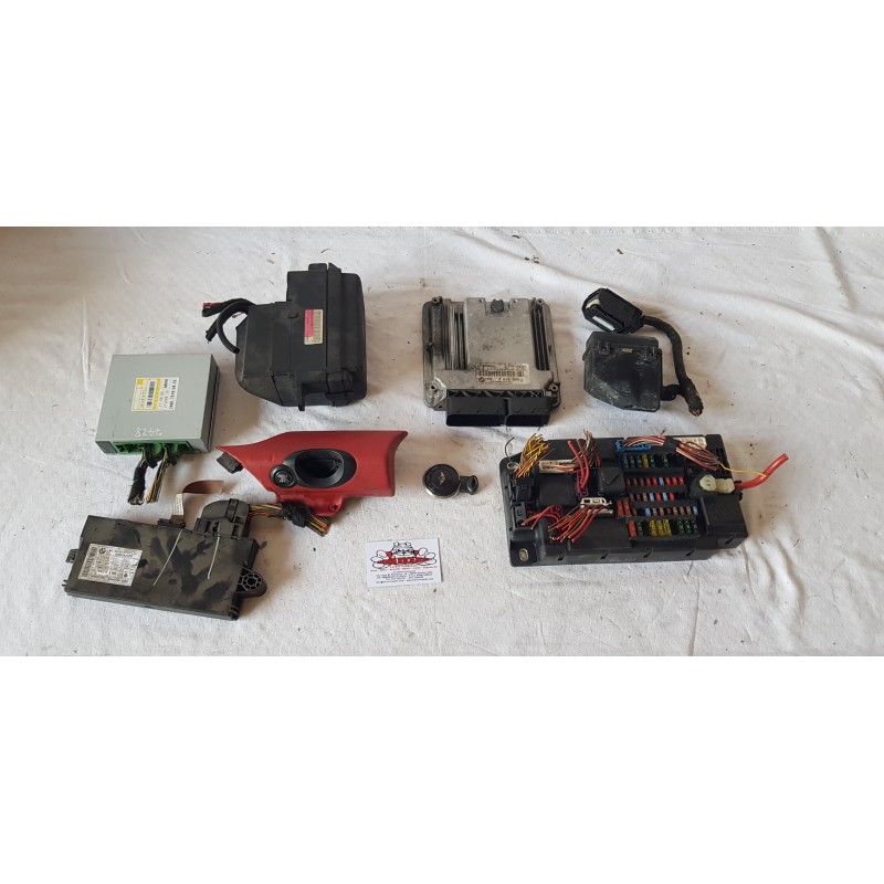 MINI COOPER R56 KIT ACCENSIONE AVVIAMENTO MOTORE CENTRALINA ECU BODY CHIAVE 1.6D