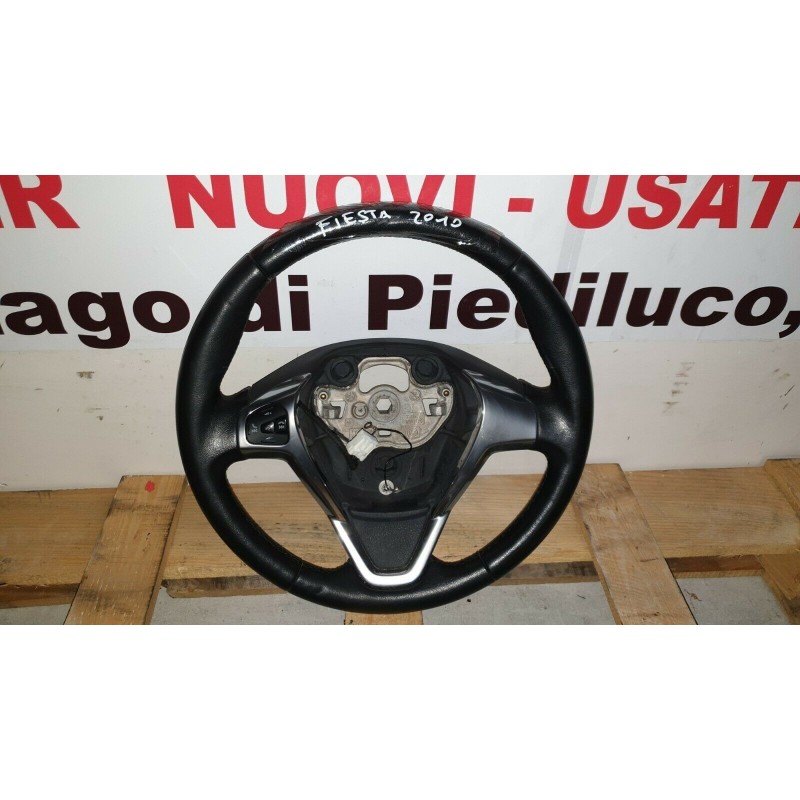 Dettagli su   FORD FIESTA 6 SESTA SERIE MK7 VOLANTE INTERNO CON COMANDI RADIO