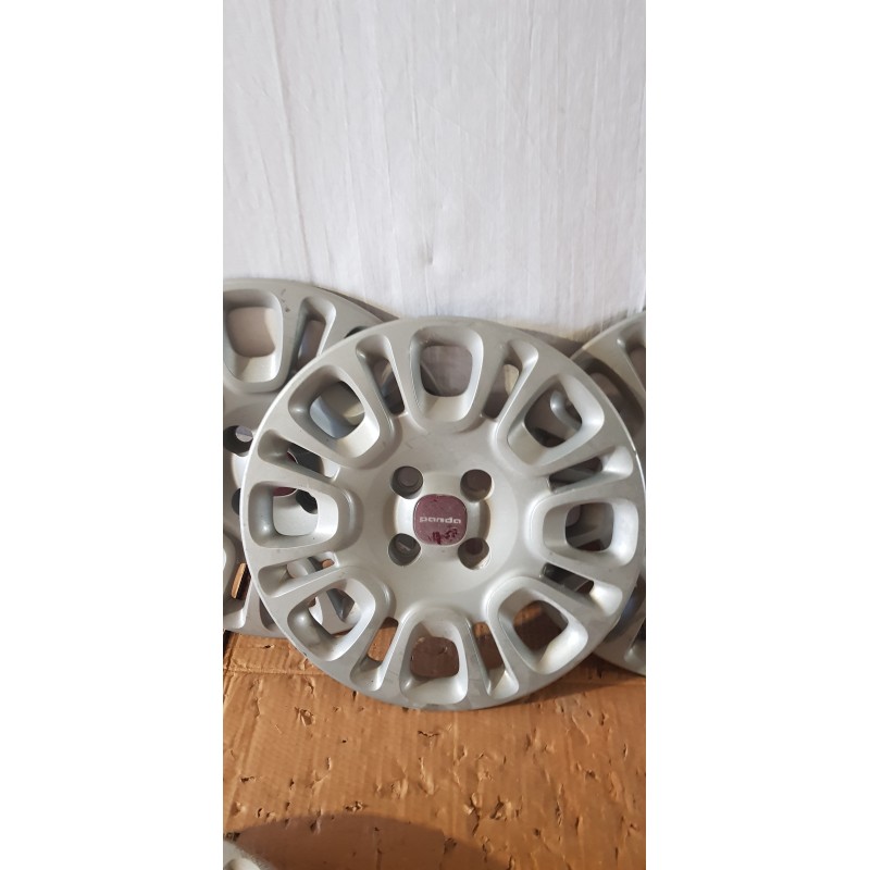 FIAT PANDA 312 BORCHIA BORCHIETTA COPRIMOZZO COPPA RUOTA COPRIRUOTA 735518425