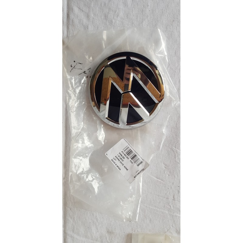 VOLKSWAGEN POLO STEMMA LOGO EMBLEMA ADESIVO FREGIO SCRITTA 6C0853600