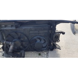 VOLKSWAGEN PASSAT B7 KIT RADIATORE RADIATORI ACQUA CLIMA ELETTROVENTOLA 1.4 TGI