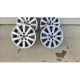 4x CERCHI LEGA VOLKSWAGEN PASSAT-GOLF-TOURAN-SCIROCCO-JETTA INT. 5x112 DA 16"