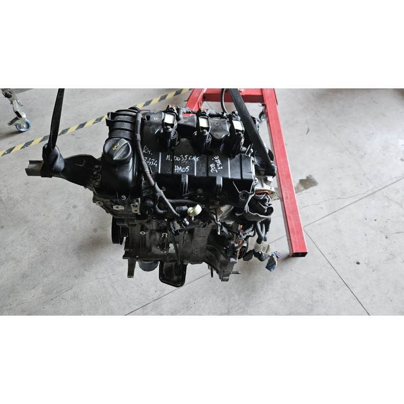 PEUGEOT 208 MOTORE COMPLETO TESTATA MONOBLOCCO ALBERO HM05 1.2 BENZINA 60kw 82cv