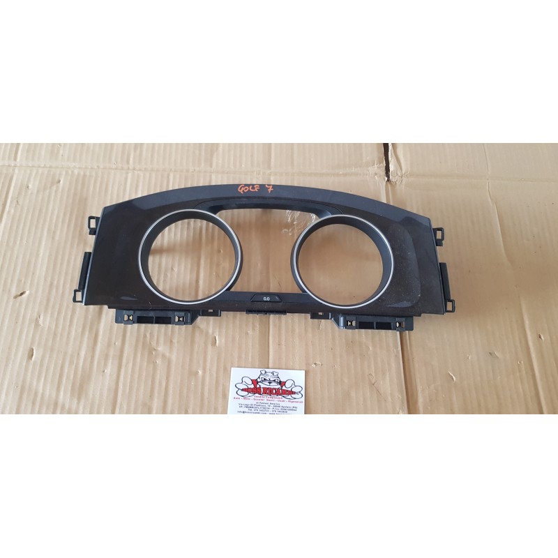 VOLKSWAGEN GOLF 7 VII COPERTURA QUADRO STRUMENTI CONTACHILOMETRI STRUMENTAZIONE