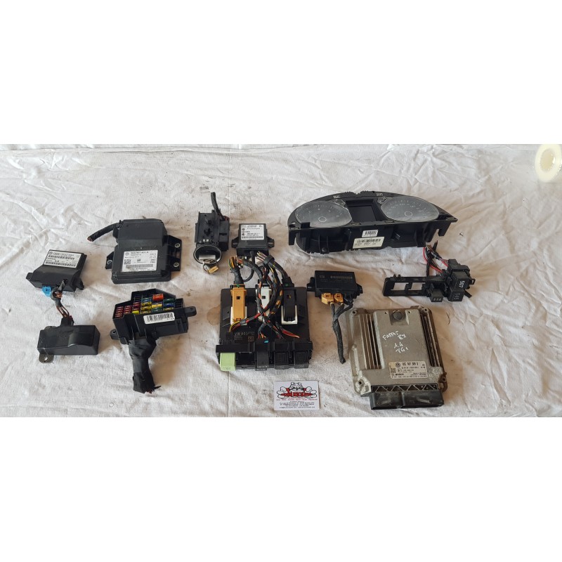 VOLKSWAGEN PASSAT B7 KIT AVVIAMENTO ACCENSIONE ECU CENTRALINA BODY CHIAVE 1.4TSI
