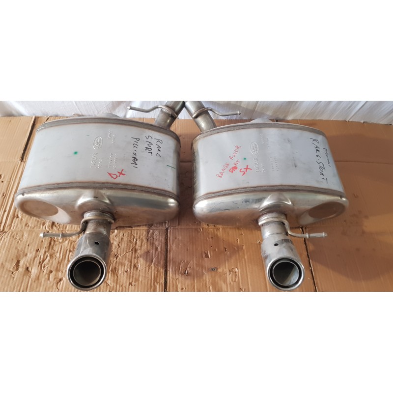 LAND ROVER JAGUAR TERMINALE SCARICO SILENZIATORE DX o SX LR062684 o LR062685 NEW