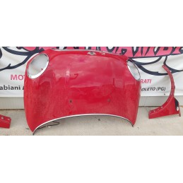 MINI COOPER R56 MUSATA FRONTALE PARAURTI FANALI COFANO PARAFANGHI RADIATORI