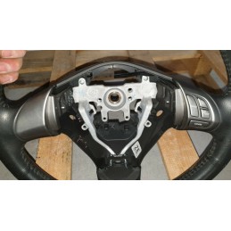 Dettagli su   SUBARU FORESTER TERZA 3 SERIE VOLANTE NERO CORONA CON COMANDI 2008/2013