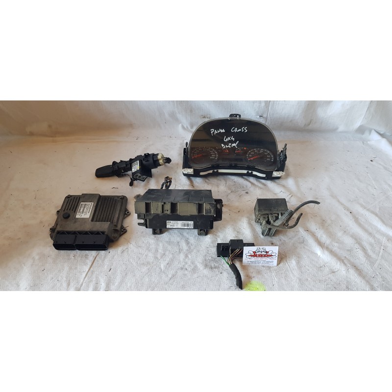 FIAT PANDA 169 CROSS KIT ACCENSIONE AVVIAMENTRO ECU BODY CHIAVE ELETTRICO 1.3D