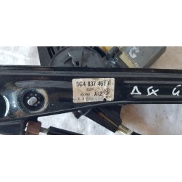 VOLKSWAGEN GOLF 7 VII ALZAVETRO ALZACRISTALLO MOTORINO MECCANISMO ANTERIORE SX