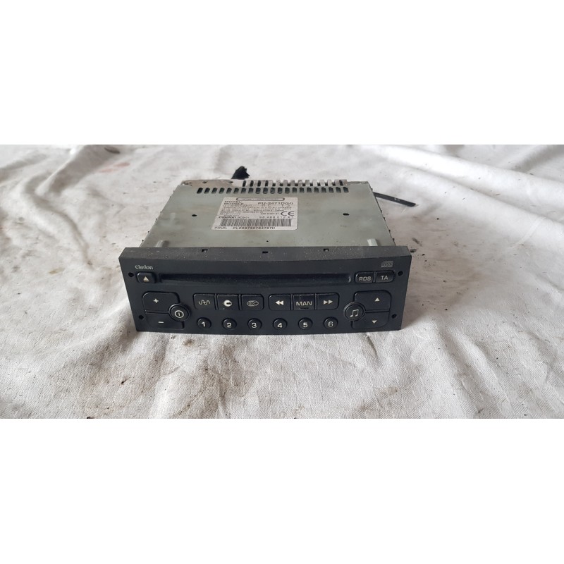 PEUGEOT 807 CITROEN C8 AUTORADIO STEREO CLARION PU-2471D RD3-01 96488012XT