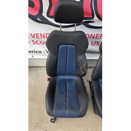 MERCEDES BENZ SLK R170 TAPPEZZERIA INTERNI INTERNO SEDILE SEDILI PANNELLI PELLE