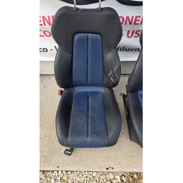 MERCEDES BENZ SLK R170 TAPPEZZERIA INTERNI INTERNO SEDILE SEDILI PANNELLI PELLE