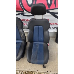 MERCEDES BENZ SLK R170 TAPPEZZERIA INTERNI INTERNO SEDILE SEDILI PANNELLI PELLE