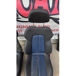 MERCEDES BENZ SLK R170 TAPPEZZERIA INTERNI INTERNO SEDILE SEDILI PANNELLI PELLE
