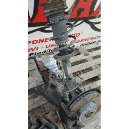 VOLKSWAGEN GOLF 7 SOSPENSIONE COMPLETA MOZZO DISCO PINZA SEMIASSE FUSELLO 1.6D